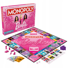 Gra planszowa ekonomiczna Monopoly Barbie polska wersja HASBRO G0038