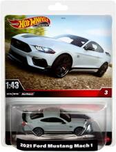 Hot Wheels Premium Kolekcjonerski Model Samochód 1:43 Ford Mustang Mach