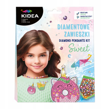 Kidea Zestaw kreatywny Stwórz Diamentowe Zawieszki Sweet