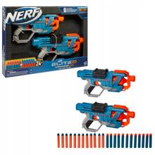 Nerf Elite 2.0 Blaster Wyrzutnia 2 x Commander RD-6 zestaw dla dwóch F2547