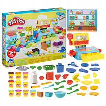 Play-Doh Ciastolina Zestaw Duży Supermarket z dźwiękiem Hasbro F3621