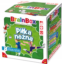 Rebel Gra edukacyjna karciana BrainBox Piłka Nożna 17148