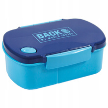 Śniadaniówka Lunch Box 3 przegródki Backup B58 niebieska Derform SB5B58