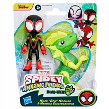 Spider-Man Spidey Dino-Webs Zestaw figurek Miles i Electrosaurus Hasbro