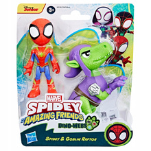 Spider-Man Spidey Dino-Webs Zestaw figurek Spidey i Goblin Raptor Hasbro