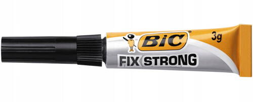 BIC FIX STRONG KLEJ BŁYSZKAWICZNY BARDZO MOCNY