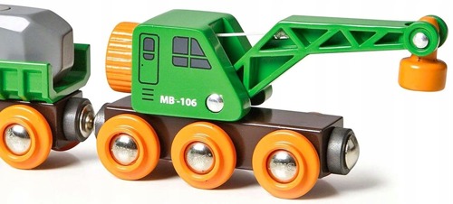 BRIO DŹWIG I WAGON 33698