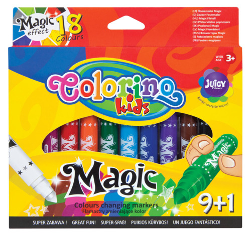COLORINO KIDS FLAMASTRY MAGICZNE 10 SZT. - 34630