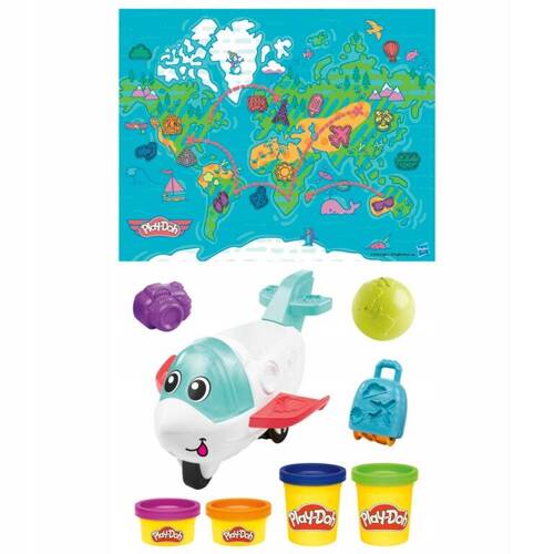 Ciastolina Play-Doh Starters zestaw Samolot Odkrywcy HASBRO F8804