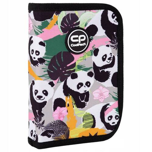 Coolpack Clipper Piórnik rozkładany bez wyposażenia Panda Gang F076829