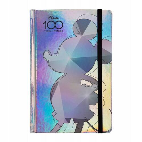 Coolpack Disney 100 Myszka Miki Notes A5 z gumką 80 kartek linia 60381PTR