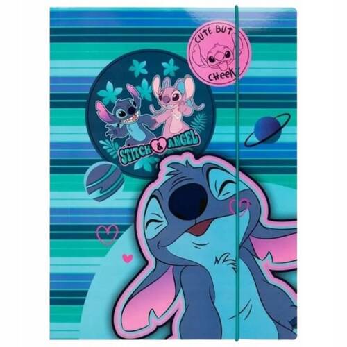 Coolpack Disney Teczka tekturowa A4 z gumką Stitch 74784PTR