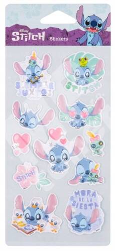 Coolpack Disney Wzór 2 Naklejki pop up 3D wypukłe 11 szt. Stitch 75439PTR