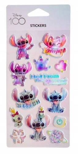 Coolpack Disney Wzór 4 Naklejki pop up 3D wypukłe 13 szt. Stitch 61135PTR