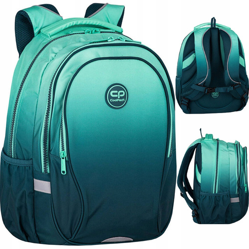 Coolpack Factor X Plecak Szkolny młodzieżowy Gradient Blue Lagoon F002690