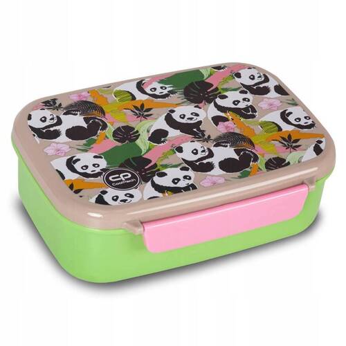 Coolpack Foodyx Śniadaniówka Lunch Box z przegródką Panda Gang Z18829