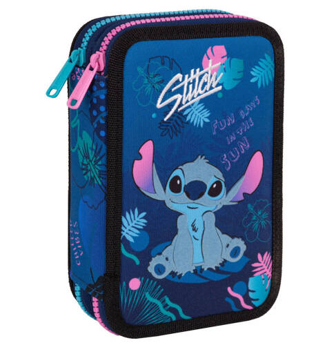 Coolpack Jumper 2 Disney Piórnik podwójny z wyposażeniem Stitch F066780