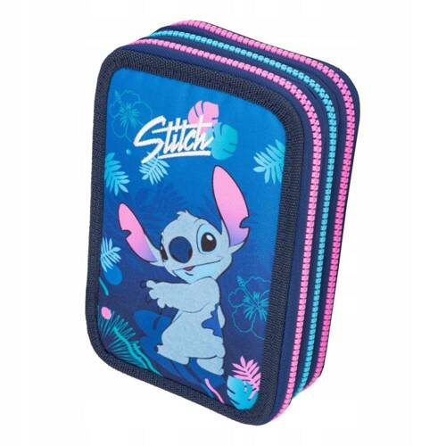 Coolpack Jumper 3 Disney Piórnik potrójny z wyposażeniem Stitch F067780