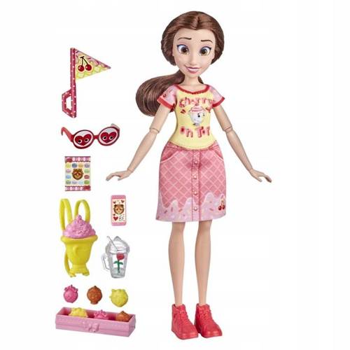 DISNEY PRINCESS COMFY SQUAD BELLA + AKCES. HASBRO E8405