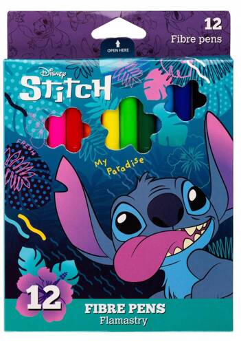 Disney Flamastry mazaki 12 kolorów Stitch Coolpack 54793PTR