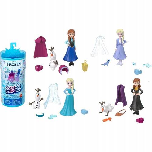 Disney Frozen Kraina Lodu Snow Color Reveal Lalka zmienia kolor HMB83