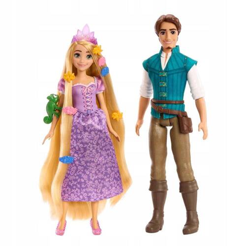 Disney Princess Zestaw 2 lalek lalka Roszpunka i Flynn Rider HLW39