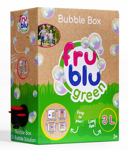 FRU BLU Bubble Box z kranikiem Płyn do baniek 3L DKF0398