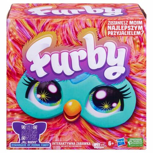 FURBY 2.0. INTERAKTYWNA MASKOTKA KORALOWA HASBRO F6744