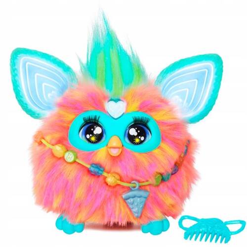 FURBY 2.0. INTERAKTYWNA MASKOTKA KORALOWA HASBRO F6744