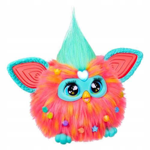 FURBY 2.0. INTERAKTYWNA MASKOTKA KORALOWA HASBRO F6744