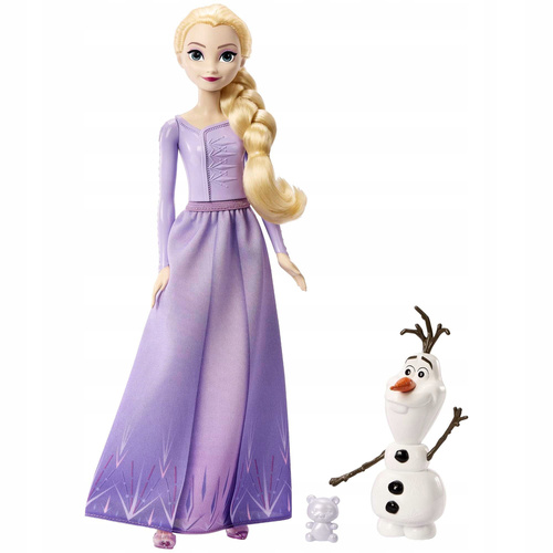 Frozen Kraina Lodu Arendelle Lalka Elsa i Olaf Mattel HLW67