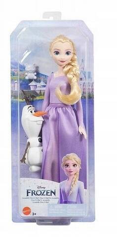 Frozen Kraina Lodu Arendelle Lalka Elsa i Olaf Mattel HLW67