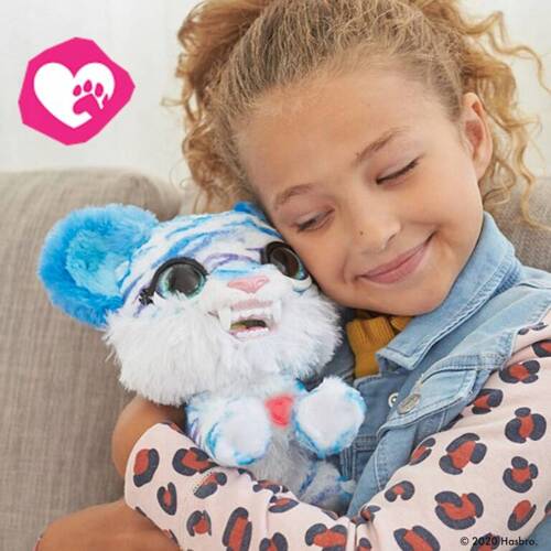 Fur Real Friends Interaktywny Tygrys Szablozębny dźwięk ruch Hasbro E9587