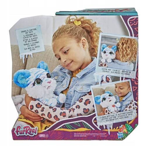 Fur Real Friends Interaktywny Tygrys Szablozębny dźwięk ruch Hasbro E9587