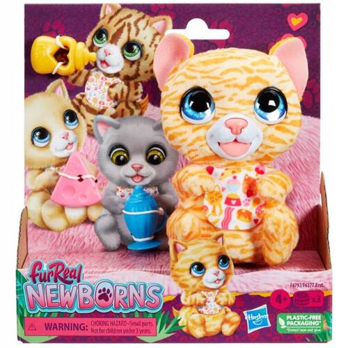 FurReal Newborns Interaktywny Pluszowy Kotek Kitty dźwięki F6797