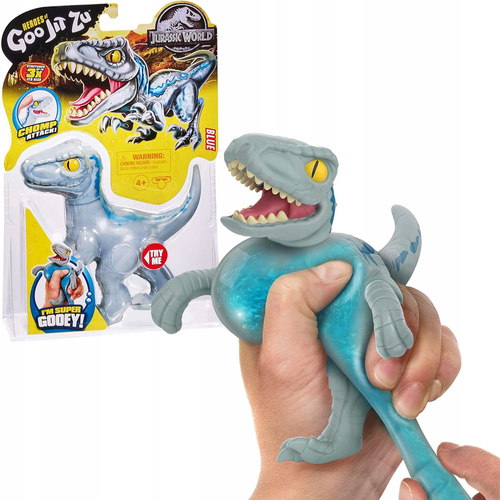 GOO JIT ZU JURASSIC WORLD FIGURKA DINOZAUR BLUE