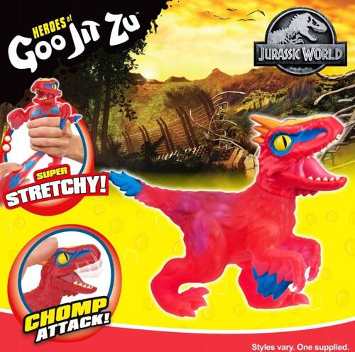 GOO JIT ZU JURASSIC WORLD FIGURKA DINOZAUR PYRO