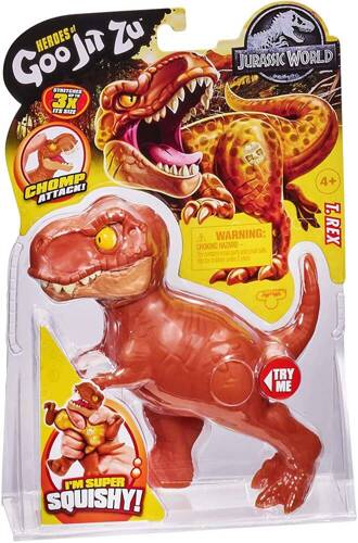 GOO JIT ZU JURASSIC WORLD FIGURKA DINOZAUR T-REX