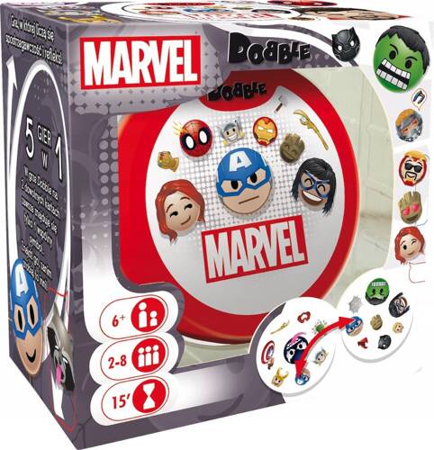 GRA DOBBLE MARVEL EMOJI REBEL 84723