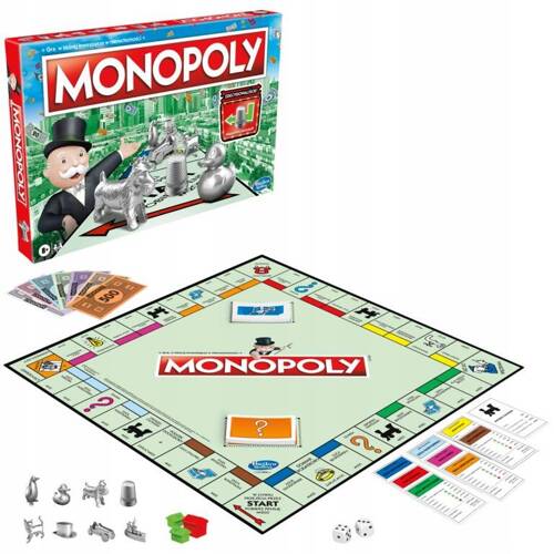 Gra Monopoly klasyczny polska wersja HASBRO C1009