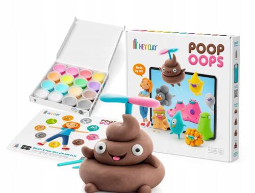 HEY CLAY MASA PLASTYCZNA POOP OOPS 02297