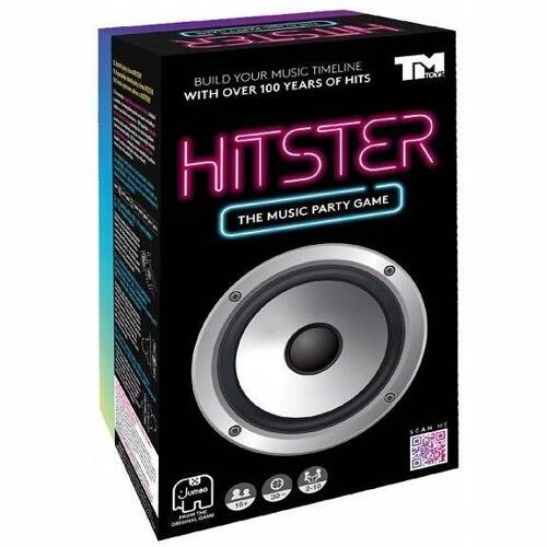 HITSTER IMPREZOWA TOWARZYSKA GRA MUZYCZNA TM TOYS 04345