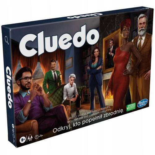 Hasbro Gra detektywistyczna planszowa Cluedo Nowa Polska Wersja F6420