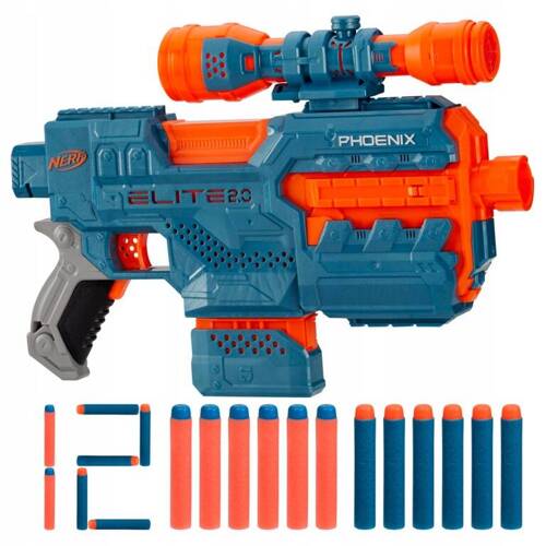 Hasbro Nerf Elite 2.0 wyrzutnia automatyczna Phoenix CS-6 E9961