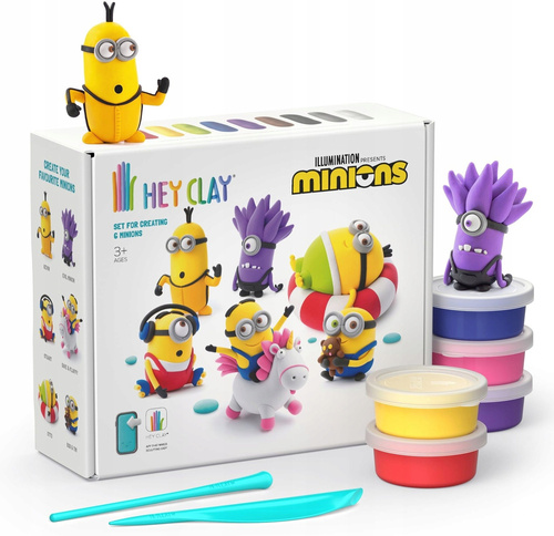 Hey Clay Masa Plastyczna Minionki Tm Toys HCL15026