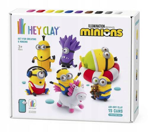 Hey Clay Masa Plastyczna Minionki Tm Toys HCL15026