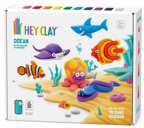 Hey Clay Masa Plastyczna Ocean Tm Toys HCL15014