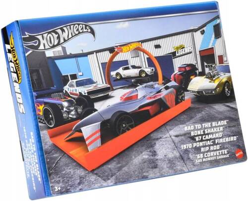 Hot Wheels Legends Zestaw kolekcjonerski limitowany 6 autek HRX55