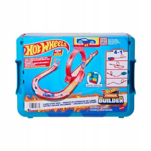 Hot Wheels Zestaw Torów Kaskaderska Pętla Ognia autko HMC04