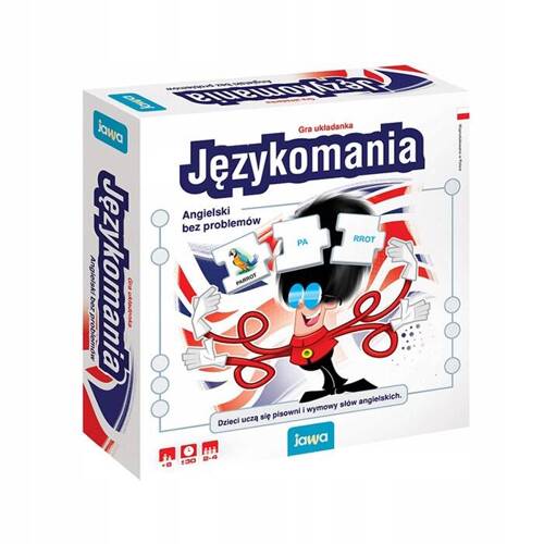 JAWA GRA UKŁADANKA JĘZYKOMANIA ANGIELSKI 001366